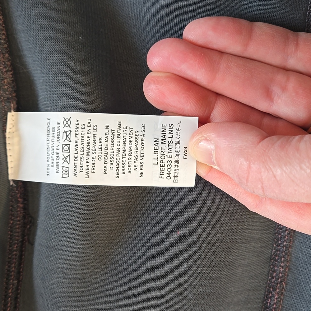 NWT L.L. Bean Sherpa Mountain Pile Fleece Coat Jacket Size Small Petite SP - Picture 12 of 12